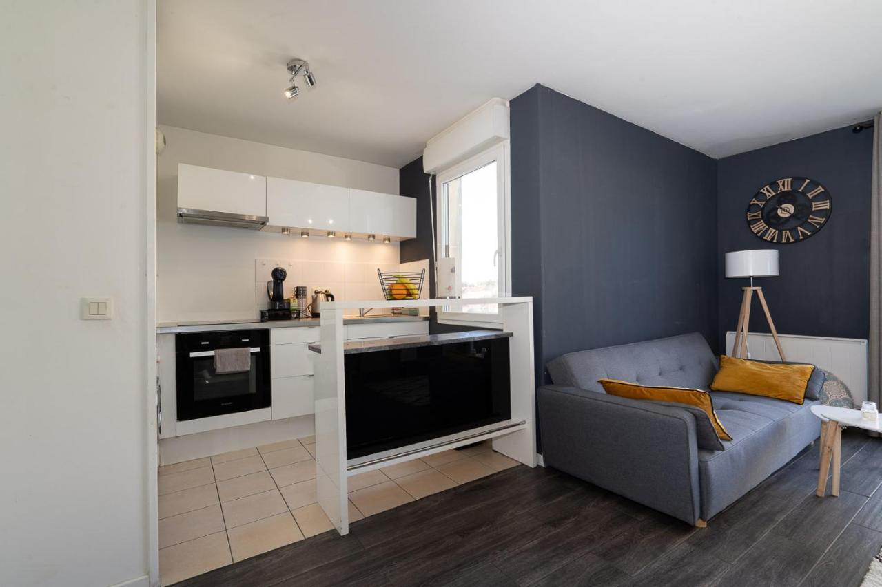 T3-Rare-2 Chambres-Parking Gratuit-2 Terrasses-Netflix-Proche Paris-La Defense Аржантей Екстер'єр фото